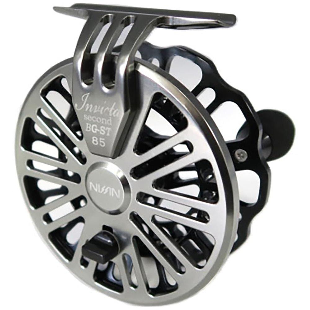 Uzaki Nissin Invicta Second BG-ST 85 Hechi Fishing Reel Aluminum Machine-Cut Lightweight Drop-in Reel