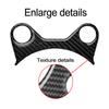 Carbon Fiber Interior Trim Car Manual Gear Shift Panel Button Frame Stickers For Nissan 370Z 2009- Car Interior Accessories