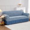 Thickened Cationic Skirt Sofa Cover Elastic All Inclusive Dust Proof Sofa Towel Sofa Cover