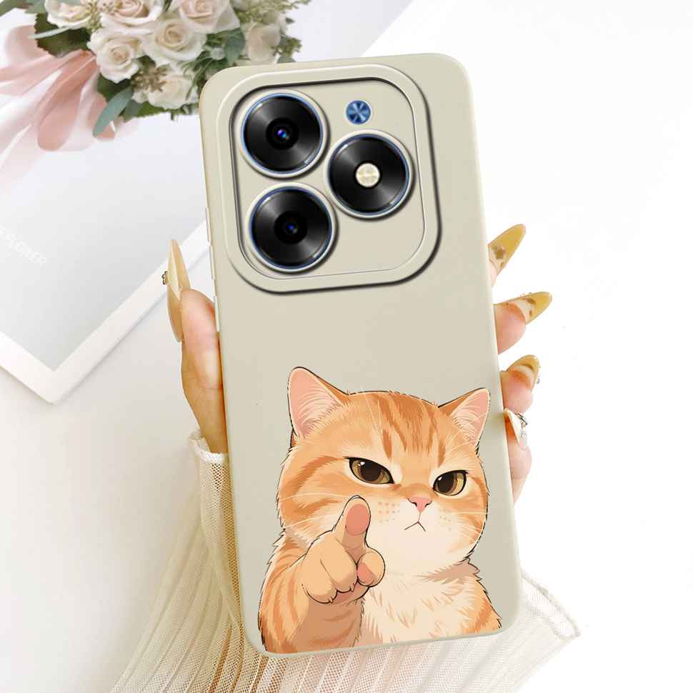 For Itel S23 Plus 4G Case Simple Style Sunset Soft Silicone Back Cover For ITEL S23 Plus 4G Phone Cases Fundas