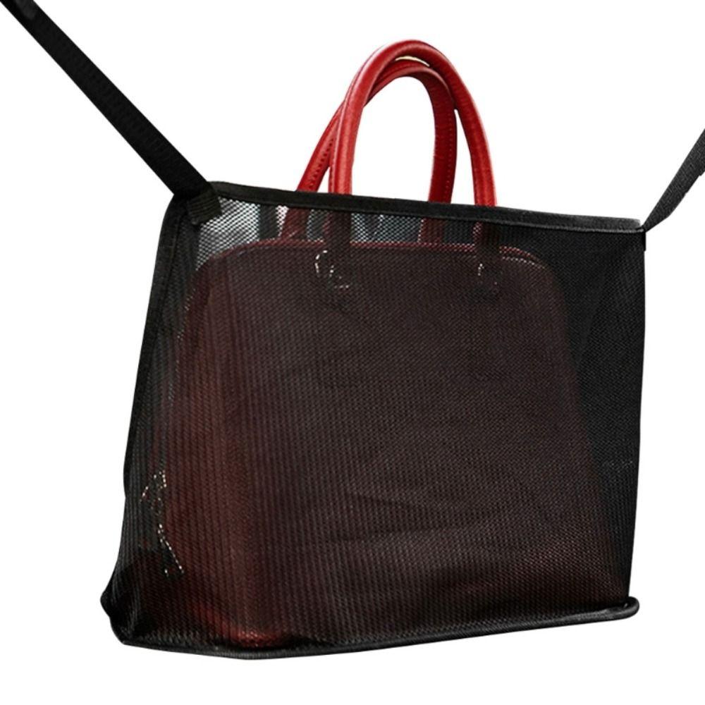 Storage Mesh Pocket Car Backseat Organizer Storage Netting Pouch Car Seat Net Pocket Handbag Holder