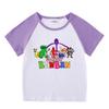 2025 Kids' Summer Outfit: Boys & Girls Casual Two-Piece Set - T-Shirt & Hot Pants