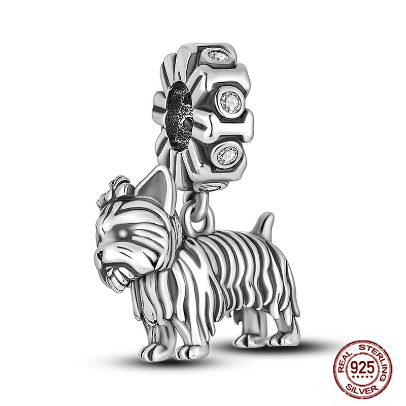 Charms Fit Pendant Copper Original Bracelet Luminous Firefly Butterfly Turtle Feather Blue Eyes Beads Diy Clip Jewelry Gifts