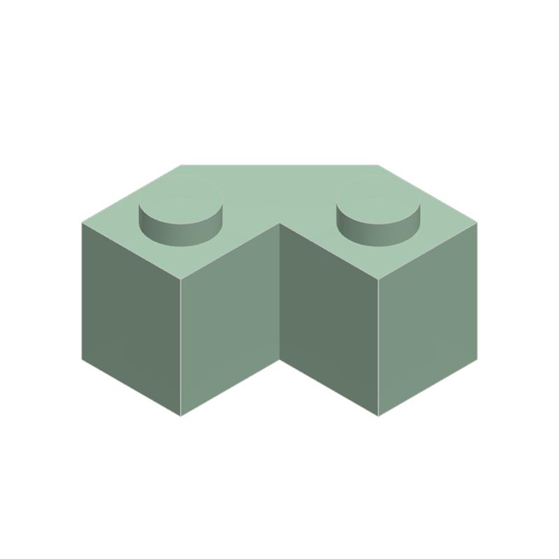 

50g/51PCS 87620 Wedge 2x2 Facet Block Moc Color Attachments Works With Brick DIY Children s Plaything Assembly Parts 50g--51PCS