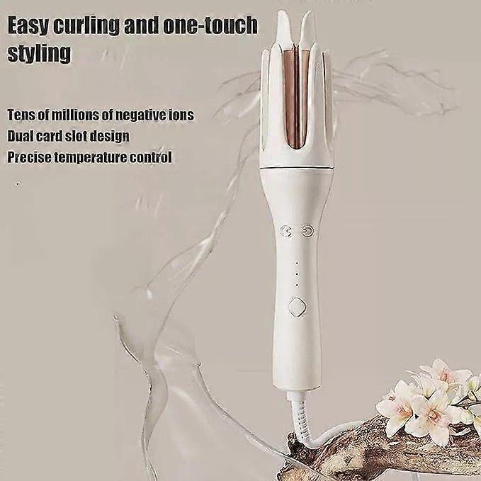 Adagio Hair Curler Device,New 2-in-1 Straight and Rolled Adagio Auto Hair Curler