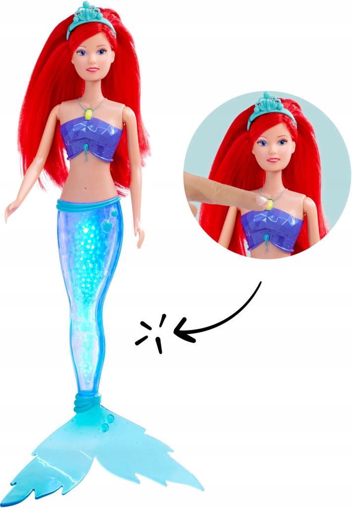 LALKA STEFFI ŚWIETLISTA SYRENA 7111