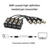 BNC To RJ45 Video Transmitters Video Balun For 8MP Security Systems With AntiInterference Technology Easy Setups