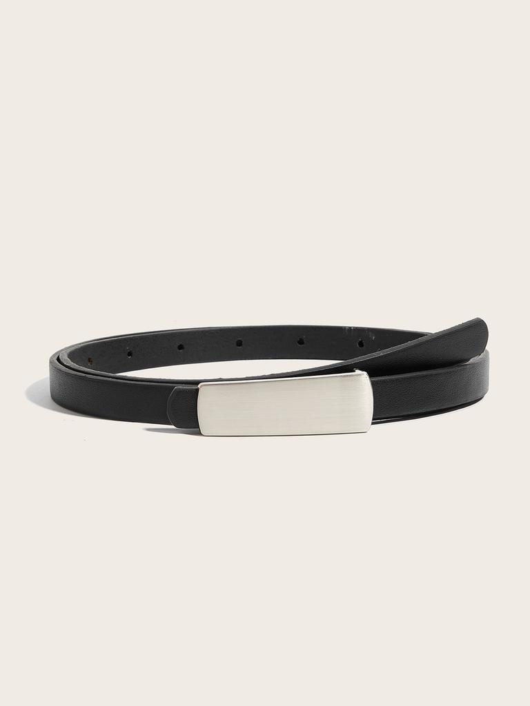 Womens Fashion Belt With Alloy Buckle For Casual Office Wear