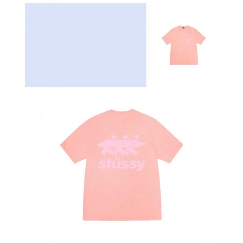 Mens Loose Fit Cotton Blend Short Sleeve T-Shirt With Cartoon Print Breathable Casual Tee Teens Adults
