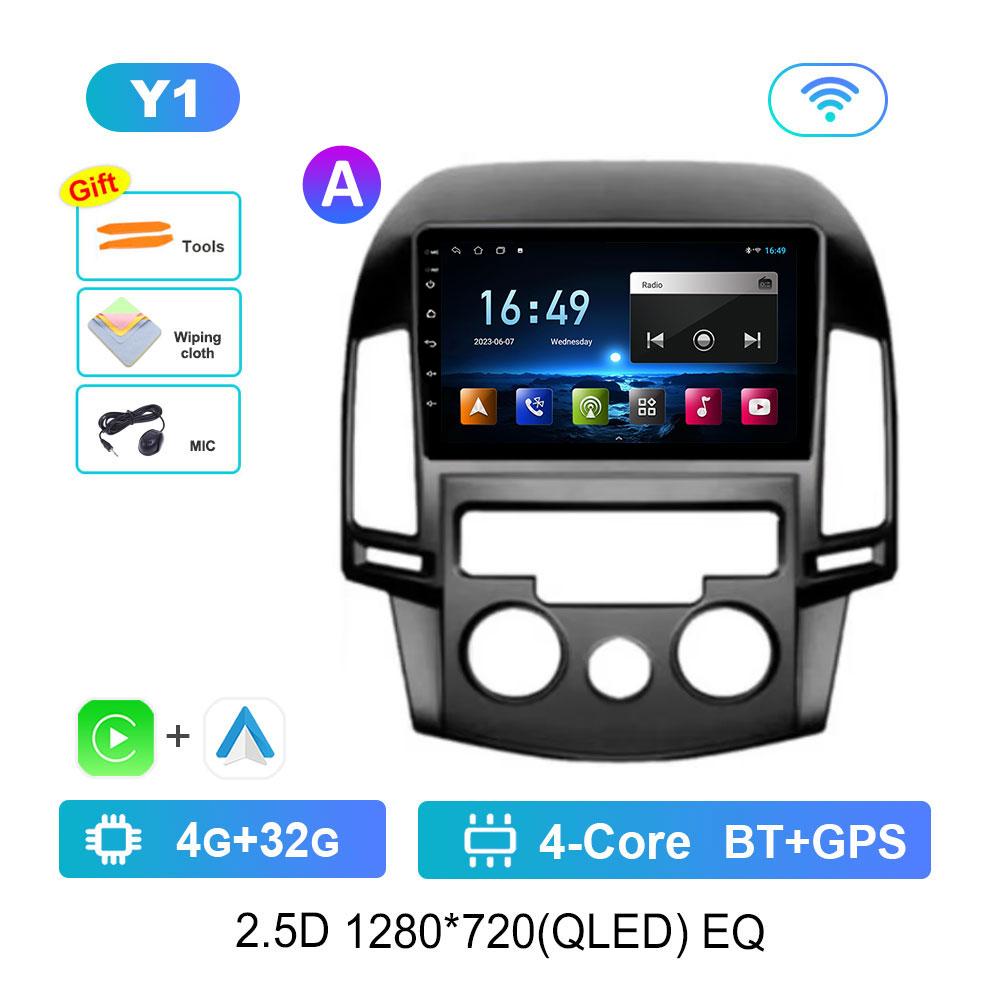 Android OS Car Radio Multimedia Player for Hyundai I30 2006 - 2011 WiFi GPS Navigation DSP Stereo Split Screen BT Head Unit