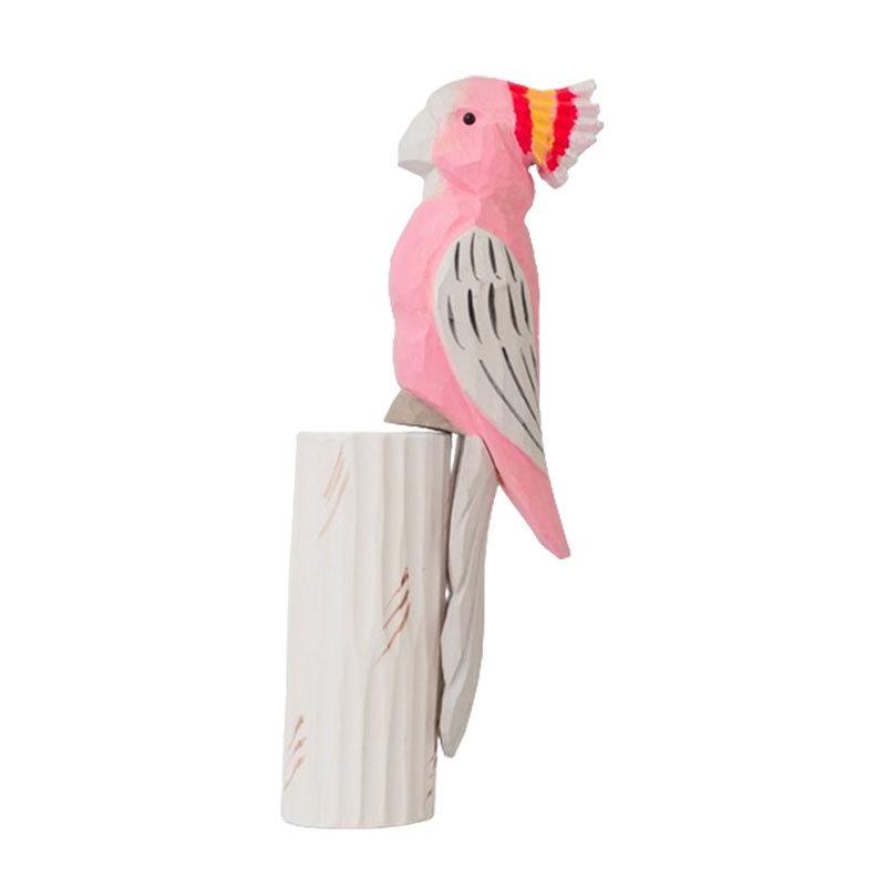 

Деревянные попугаи ручной работы, украшения и игрушки