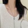 Peanut Pendant Long Drawstring Sweater Chain - Versatile Cold Style Necklace for Daily Commute