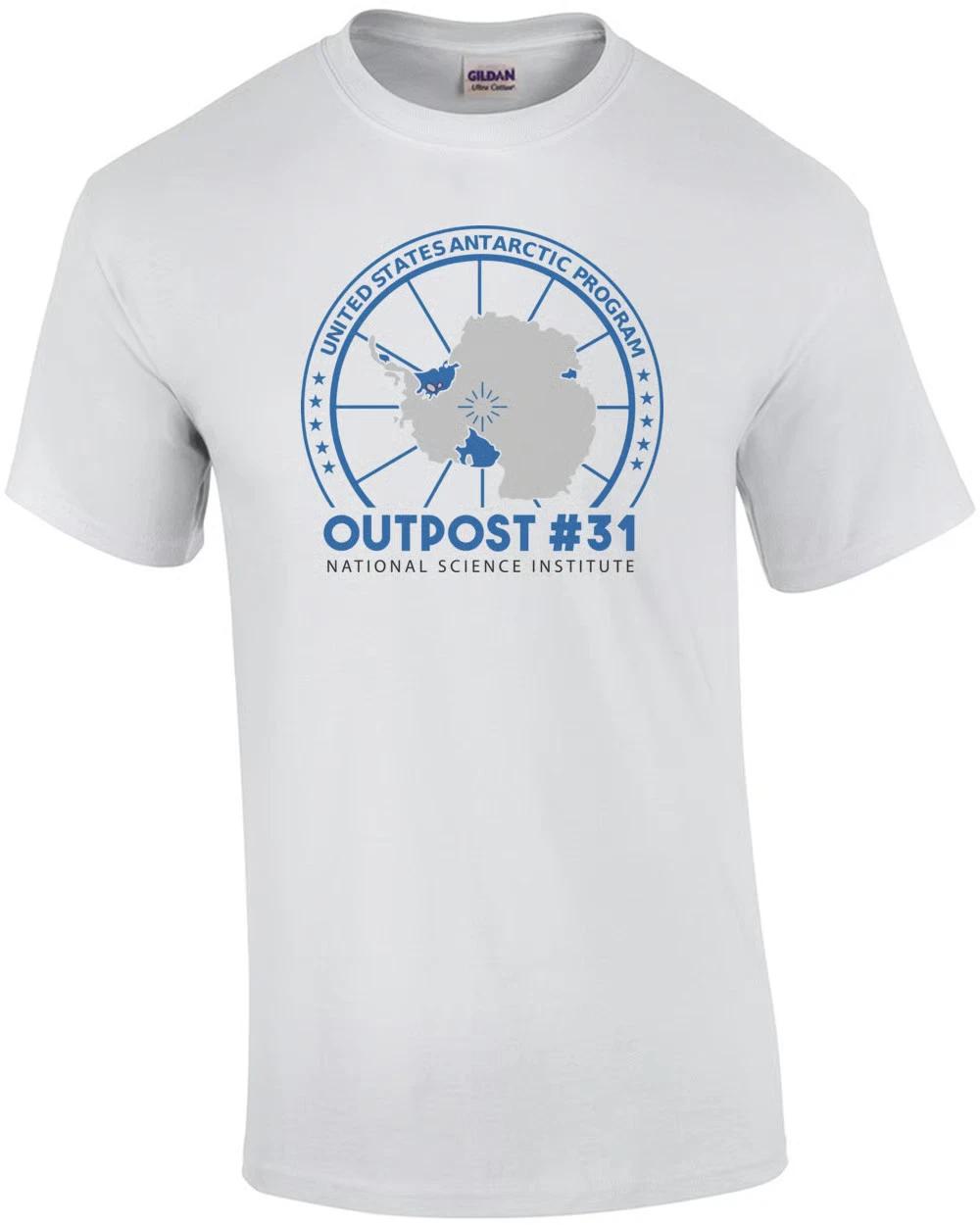 U.s. Antarctica Research Program - Outpost 31 - The Thing T-shirt XXXXL