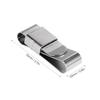 Stainless Steel Cue Chalk Clip Snooker Billiards Chalk Holder Pool Cue Magnetic Chalk Holder with