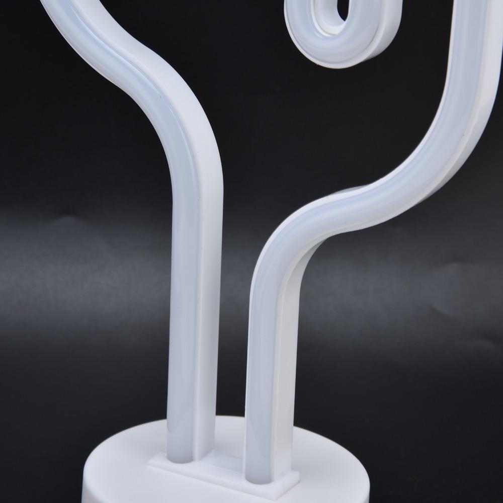 Battery Operated Neon Night Light Green Light Sign Light Easy to Use Neon Sign  Party Supplies
