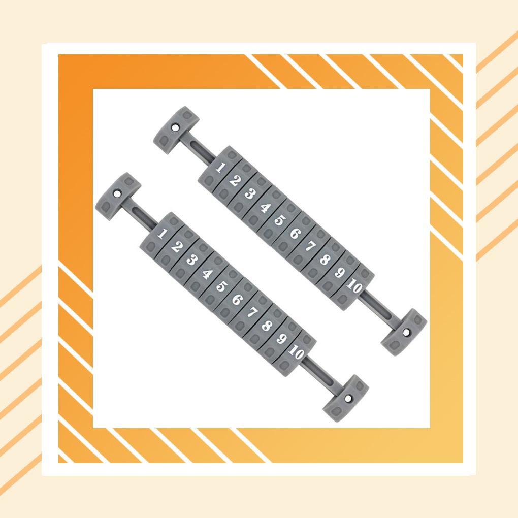 2 Pieces Universal Foosball Counter Scoring Units Table Soccer Scoreboard Score Keepers Standard Tables Parts Replacement