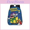 Rainbow Friends Kids School Backpack With Breathable Oxford Fabric For Elementary Students