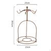Coffee Mug Rack Cup Drying Tree Cups Organizer Metal Stand for