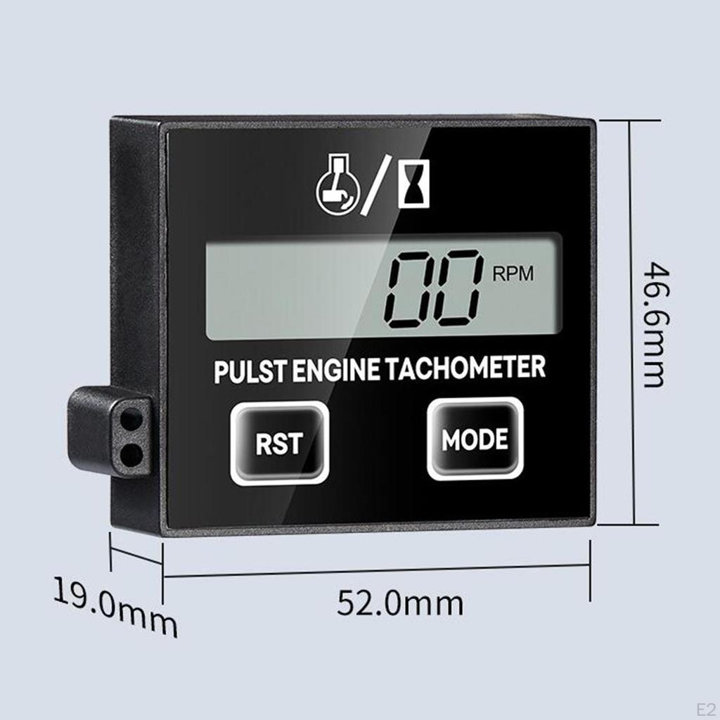 Zaawansowany cyfrowy obrotomierz prędkości silnika do sprzętu zewnętrznego