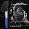 Caliper Spreader Tool Single Twin Quad Pistons Install Tool Car Ratchet Brake Piston Press Brake Caliper Wrench