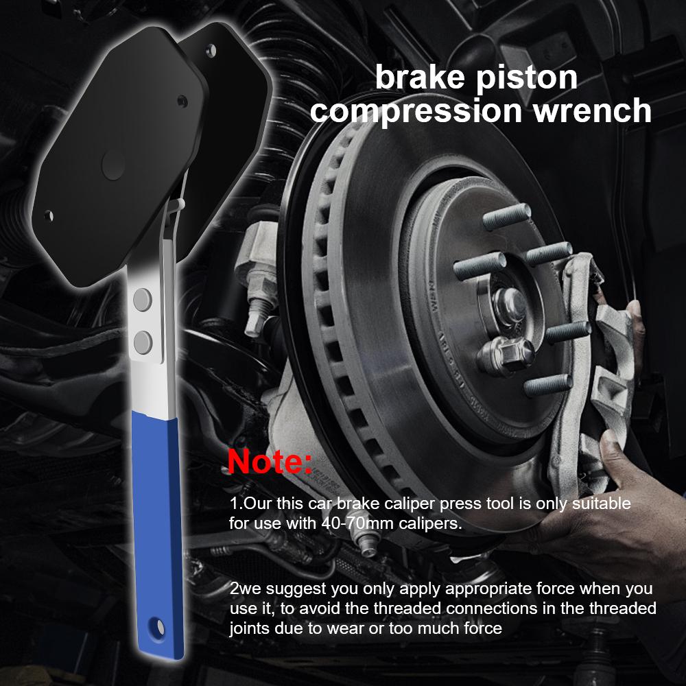 Caliper Spreader Tool Single Twin Quad Pistons Install Tool Car Ratchet Brake Piston Press Brake Caliper Wrench