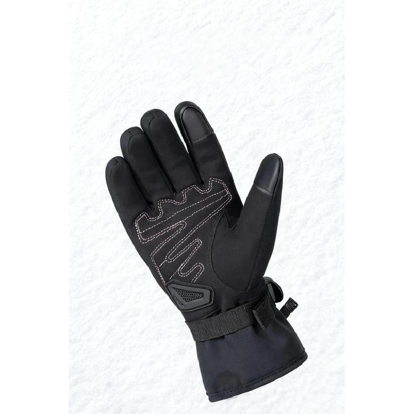 Winter Motorcycle Gloves for Men Women Thermal Windproof Waterproof Riding Glove Impact Resistant Fleece Lined Cold Weather Gear