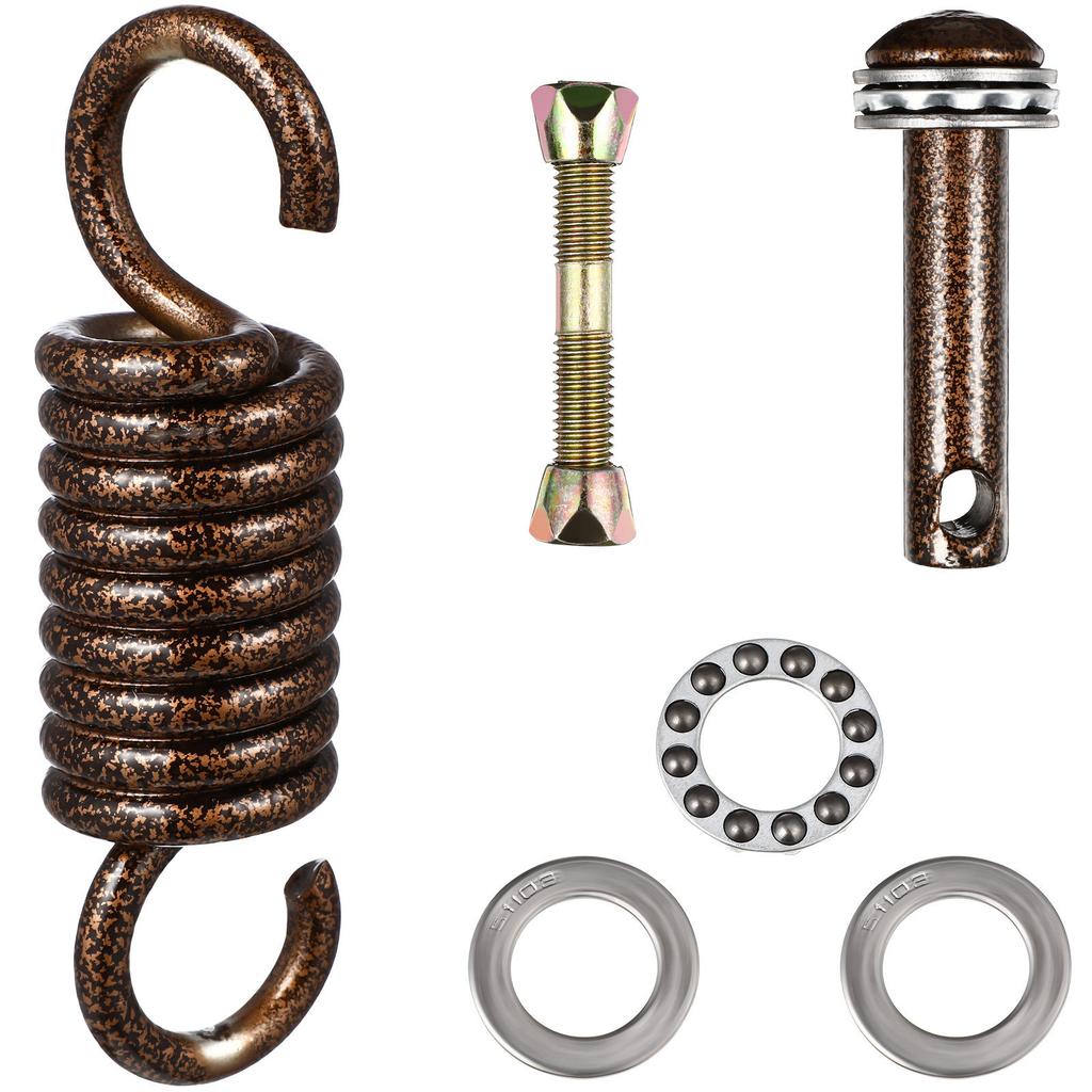 1 Set Stainless Steel Spring Hook Kit For Hammock Swing Replacement Hanging Chair Fitting Outdoor Porch Garden Egg Chair Heavy
