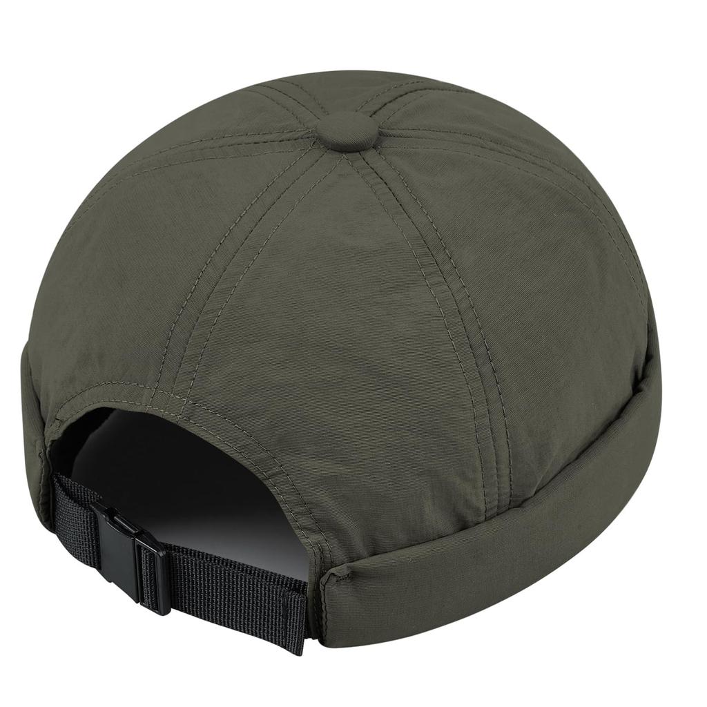 Clape Brimless Roll Solid Perfect for and Outdoor Casual and Cycling Men's Cap, Sweat-Wicking, Quick-Drying, Water-Repellent, Color, Simple,