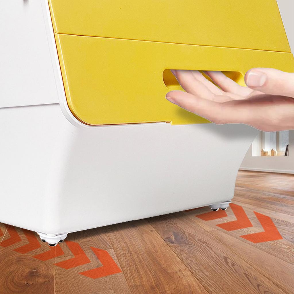 Set of 12 Multipurpose Furniture Castors 13mm Sturdy Carbon Steel Swivels Wheel Accessory for Home And Office Use