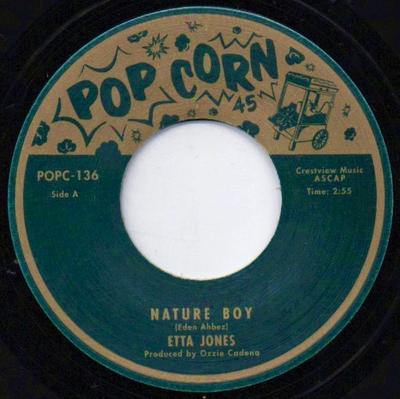 7inch Record ETTA JONES / LOREZ ALEXANDRIA - Nature Boy  POPC136 Popcorn 2015 UK Jazz Used