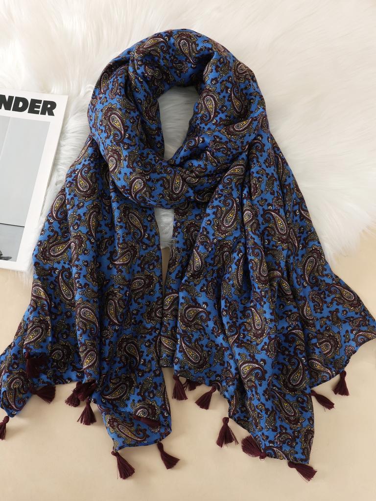 Luxury Brand Autumn Winter Women Scarf Beach Shawl Cotton Lady Fashion Flower Scarves Bandana Pashmina Wrap Hijab Muffler