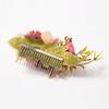 Multicolor Flower Hair Combs Cloth Thai Toothed Insert Comb Fashion Bridal Hairpin  Wedding