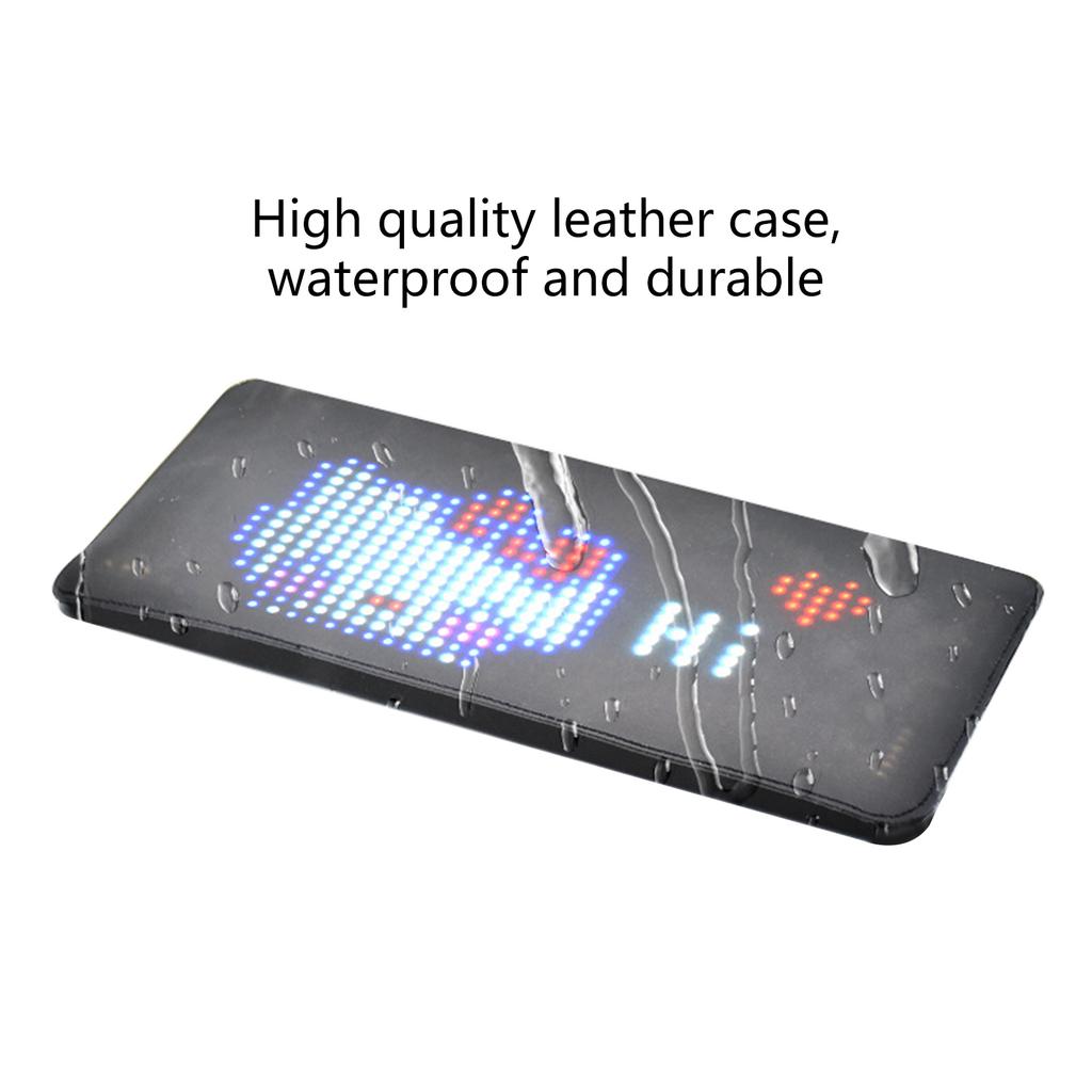 Vibrant LED Emoticon Display for Expression Advertising Panel Flexible Graffiti Scrolling Animation Display BluetoothAPP