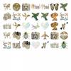 35pcs-50pcs Artistic Photography Stickers Vintage Adventure Wanderlust Stickers Nature Stickers For Guitar DIY Skateboard