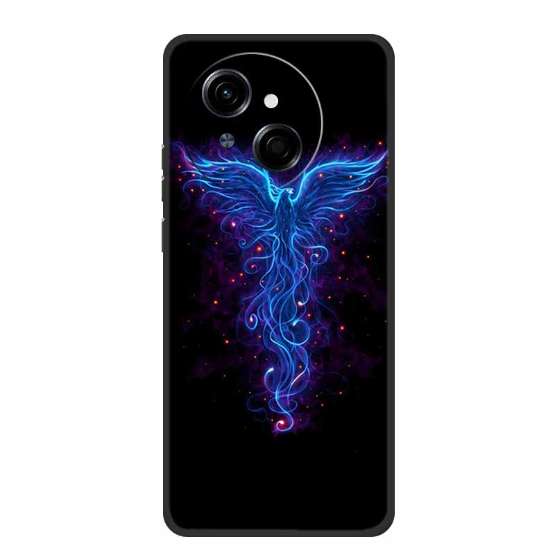 For Tecno Spark Go 1 S Case Coque Black Silicone Soft Phone Case For Tecno Spark 40C Go 1S Pop 9 4G Back Cover Case 40 C Funda