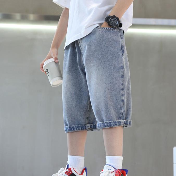 

Детские джинсовые шорты летние тонкие летняя одежда мальчиков повседневные шорты мальчиков укороченные брюки лето 140