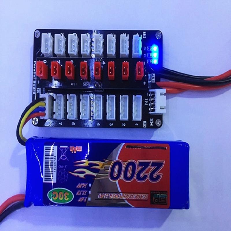 XT60 Plug 1S-3S Lipo Battery Upgrade Version Parallel Charging Board For IMAX B6 Balance Charger