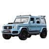 1/22 Scale Metal Diecast Brabus G800 Toy Cars Models Rubber Tires SUV Vehicles Toys 6 Doors Opened Off-road Collection Model Boys Gifts