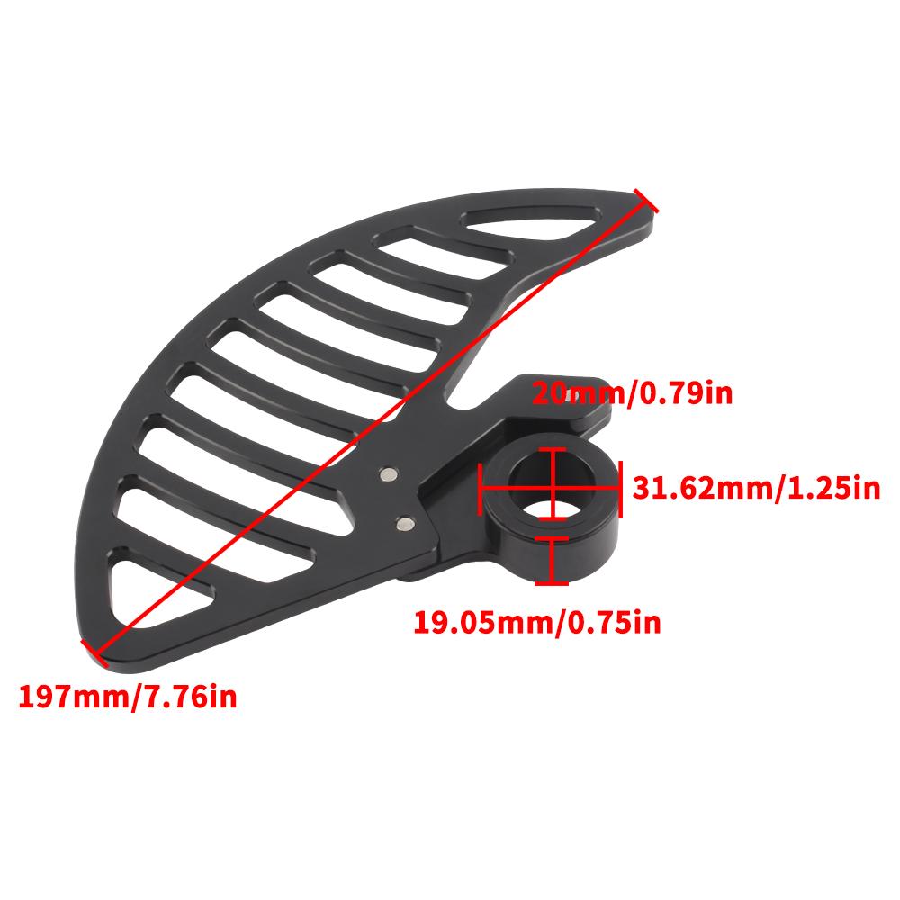 For Surron Light Bee X S Front Brake Disc Guard Cover Enduro Dirt Bike Protection 2023 New Motorcycle Modified Parts Wholesale