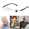 Frameless Presbyopia Eyeglasses Ultralight Square Frame Men's Optical Spectacle Eyewear To Glas F5G9