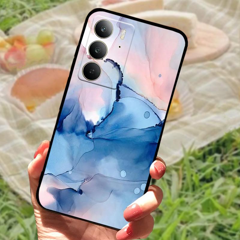 Hülle Für Realme C75 Stoßfestes TPU Silikon Handy Hülle Für Oppo Realme C75 4G Fundas Stoßstange Abdeckung Mode Weiche Schutzhülle