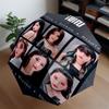 Kpop Idle Colorful Dreams Umbrella 8-Frame for Travel, Camping, Casual Lightweight Portable Umbrella, Essential for Every Family Holidays Gift