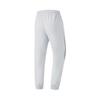 Li-Ning Fitness Series Color Block Mid-Rise Drawstring Comfortable Breathable Tapered Sports Long Pants Men Bottoms Misty-Gray Shadow-Gray AYKU171-1