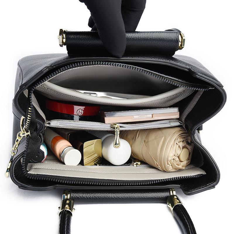 Handbag 2025 new simple women's shoulder bag to work commuting large-capacity tote bag can be messenger