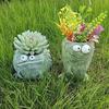 Animal Plant Pot, Animal-Shaped Resin Planter, Weather Resistant Matte Texture Plant Container for Outdoor Indoor Decor