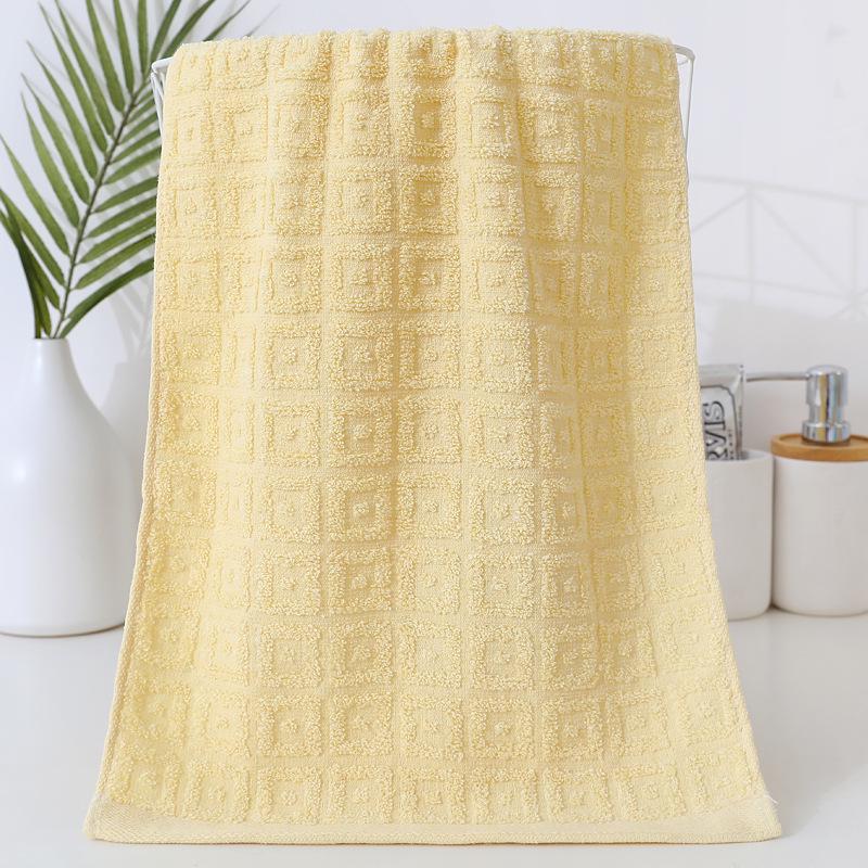 Embroidered Pure Cotton Face Towel – Thick, Absorbent, Gift-Ready