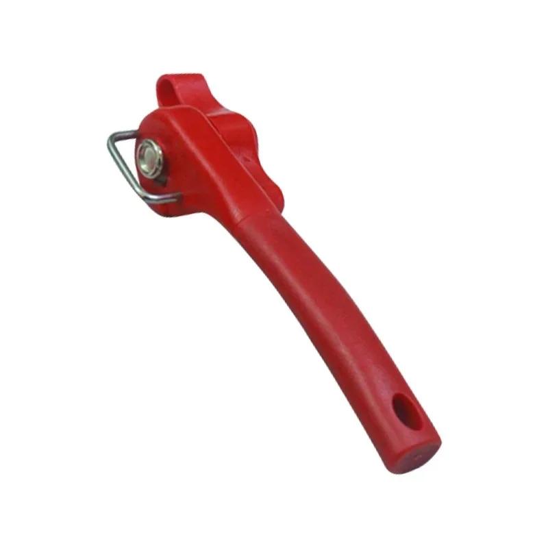 

2025 New Safety Can Opener Kitchen Tools Professional Stainless Steel Manual Smooth Edge Bottle Opener Side Cut Jar Opener червоний
