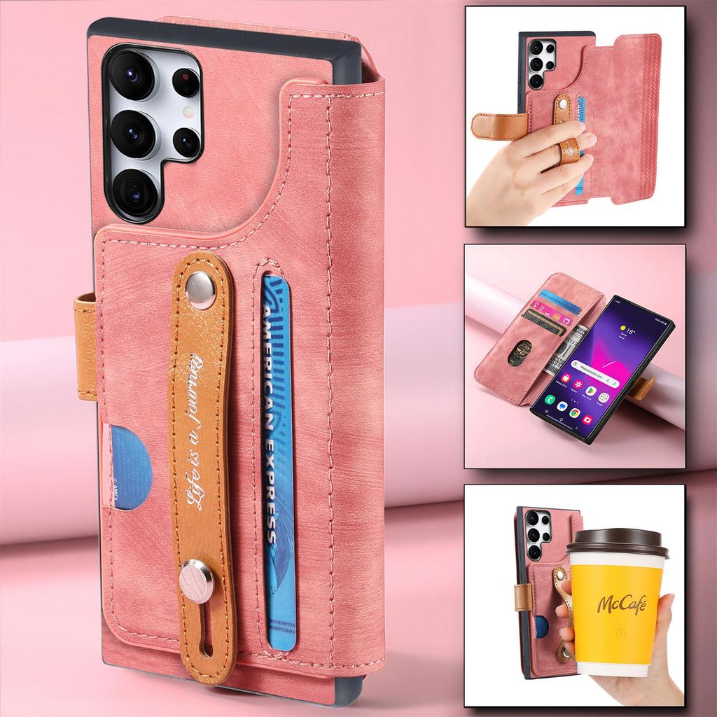 Ultimate Shockproof Wallet Case for Samsung A13/A14/A15/A17...S21/S22/S23...| Card Holder + Stand + RFID Protection