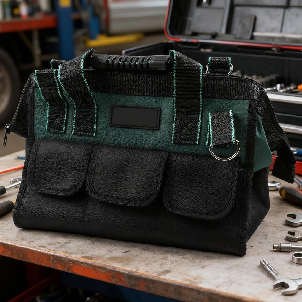 Adjustable Padded Shoulder Strap Electrician Bag Storage Bag Tool Bag