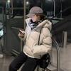 Lulu Lulu Home Wunde Puff Four-grid Feather Clothing Women's Hooded Thickened Warm White Duck Down Puff Jacket